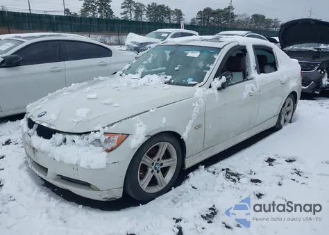 2007 BMW 328Xi z USA, uszkodzony, nr VIN WBAVC93537K030579